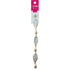 Open Leaf Feature & Ridge Ball Strung Beads (available in 2 colours)